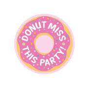 Donut Party Invitations 8Ct - Amscan - Premium Party Distribution
