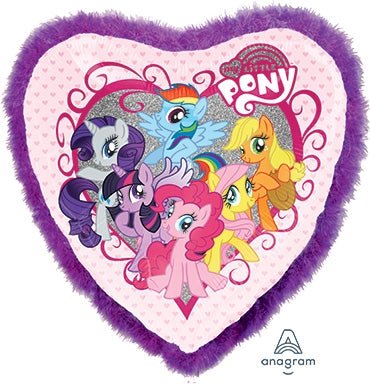 Doo Dad My Little PONY Group - 32in Foil Balloon with Boa Trim - Premium Party Distribution