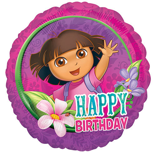 Anagram 18" Happy Birthday Dora the Explorer Balloon