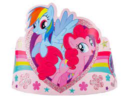 My Little Pony Paper Tiaras 8ct