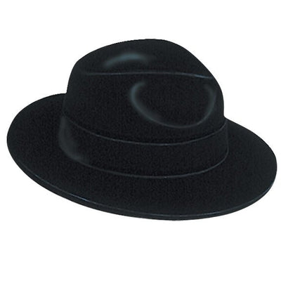 Fedora - Black Velour - Premium Party Distribution