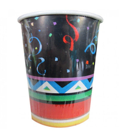 Festival 9oz cups 8ct - Premium Party Distribution