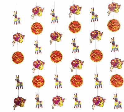 Fiesta 3ft Hanging Decoration 1ct - Premium Party Distribution