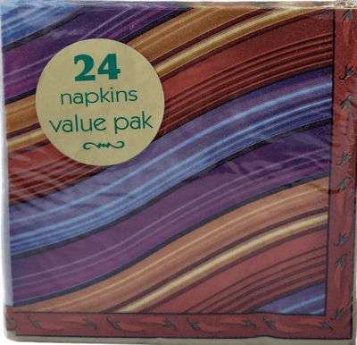 Fiesta Serape Beverage Napkins 16ct - Unique - Premium Party Distribution