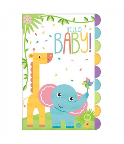 Fisher Price Baby Shower 'Hello Baby' Invitation Set w/ Envelopes (8ct) - Premium Party Distribution