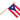 Flag with Stick - Puerto Rico - Premium Party Distribution