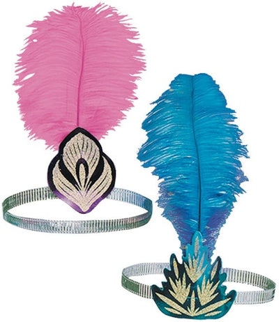 Flapper Headband - Assorted (12ct) - Premium Party Distribution
