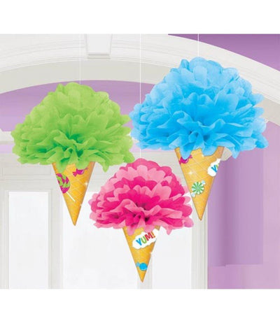 Fluffy Decorations - Sweet Shop (3ct) - Premium Party Distribution