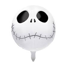 Winner Party 18" Halloween Skeleton Head Foil Balloon