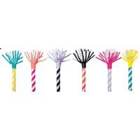 Fringed Party Blowers (6ct) - Premium Party Distribution