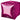 FUCHSIA - CUBEZ - Dimensional Foil Balloon (Pkg of 3) - Premium Party Distribution