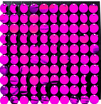 Fuchsia Shimmer/Spangle Wall Decor - Premium Party Distribution