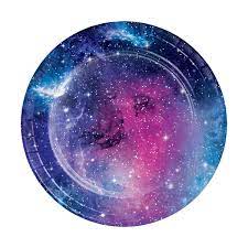 Galaxy Party 9" Paper Plates 8ct - Premium Party Distribution