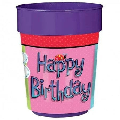 Garden Gril Plastic Party 16 oz Cup 12ct - Amscan - Premium Party Distribution