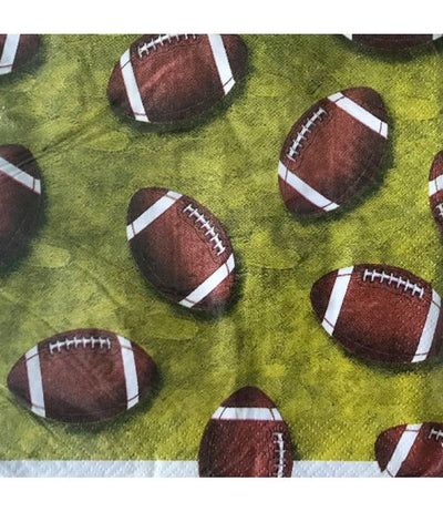 Go Team Football Lunch Napkins 16ct - Premium Party Distribution