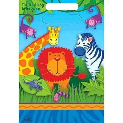 Goodie Bags - Jungle Animal Party (8ct) - Premium Party Distribution