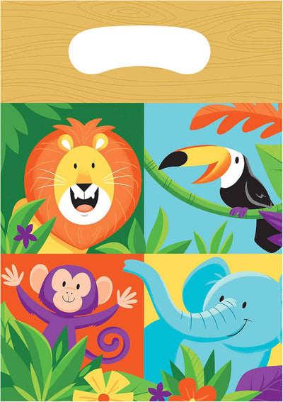 Goodie Bags - Jungle Safari (8ct) - Premium Party Distribution