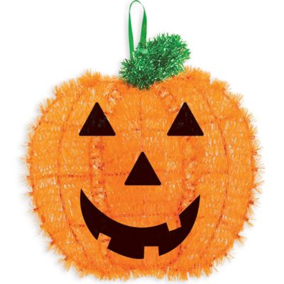 Hanging Decoration - Pumpkin Tinsel - Premium Party Distribution