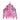 Hanging Glitter Chandelier - Disney Princess - Premium Party Distribution