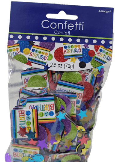 Happy Birthday 2.5oz Confetti - Premium Party Distribution