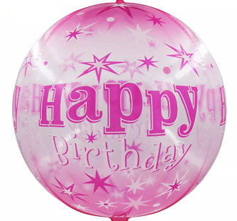 Winner Party 22" Happy Birthday Sparkles Balloon