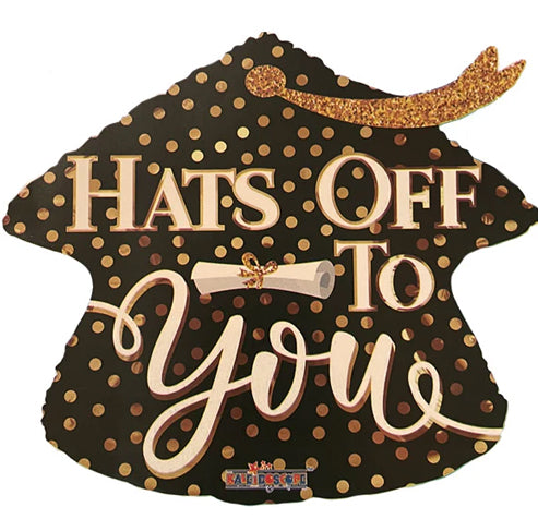 ConverUSA 18" Hats Off To You Balloon-Flat