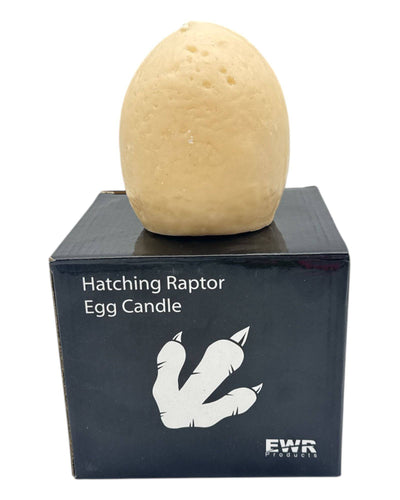 Hatching Raptor Egg Candle (1 Count) - Premium Party Distribution