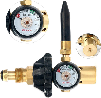 Helium Latex Balloon Filler Air Flow Inflator Regulator - Premium Party Distribution