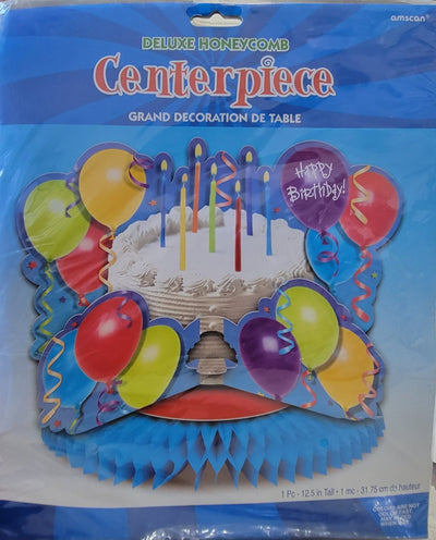 Honeycomb Centerpiece - Happy Birthday - Premium Party Distribution