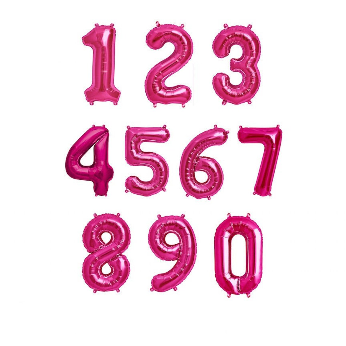 26" Pink Foil Numbers (Winner Party)