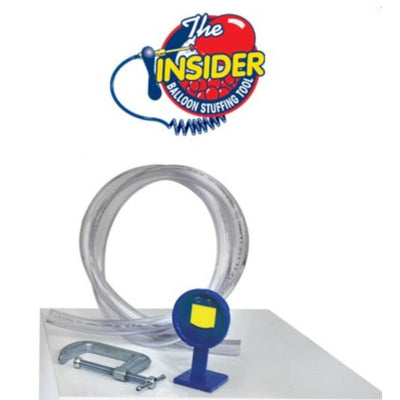 Insider Balloon Stuffing Tool™ with 10ft. Extension Hose Inflator - Premium Party Distribution