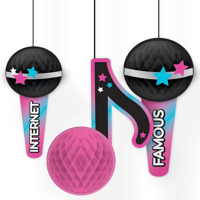 Internet Famous Honeycomb Decorationc 3pc - Premium Party Distribution