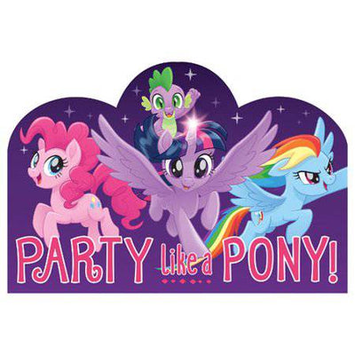 Invitation - My Little Pony Friendship Adventures (8ct) - Premium Party Distribution