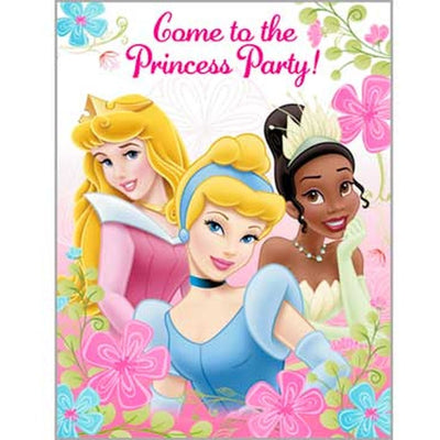 Invitations - Disney Fanciful Princess (8ct) - Premium Party Distribution