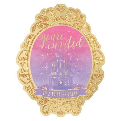Invitations - Disney Princess Deluxe (8ct) - Premium Party Distribution