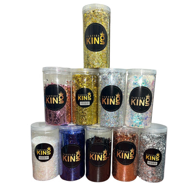 Irregular Foil Confetti Jar 250g - Premium Party Distribution