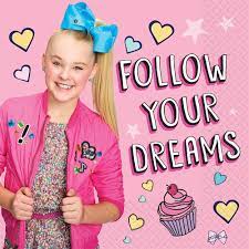 Jojo Siwa Luncheon Napkins 16ct - Premium Party Distribution