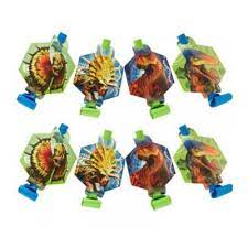 Jurassic World Dinosaur Blowouts (8 Count) - Premium Party Distribution