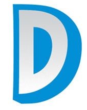 Just Write Sticker - Letter D (48ct) - Premium Party Distribution