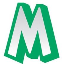 Just Write Sticker - Letter M (48ct) - Premium Party Distribution