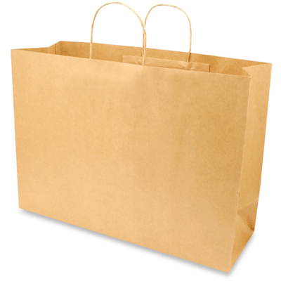 Kraft Bag - Jumbo Boutique Handle (12ct) - Premium Party Distribution