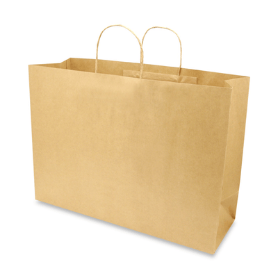 Kraft Bag - Large Delivery Handle (12ct) - Premium Party Distribution
