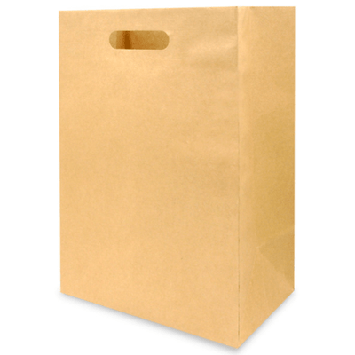 Kraft Bag - Large Die - Cut (12ct) - Premium Party Distribution