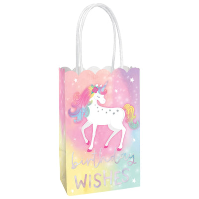 Kraft Bags - Enchanted Unicorn (8ct) - Premium Party Distribution