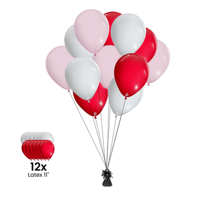 Latex Bouquet 12pc - Premium Party Distribution