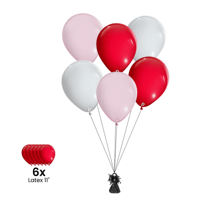 Latex Bouquet 6pc - Premium Party Distribution