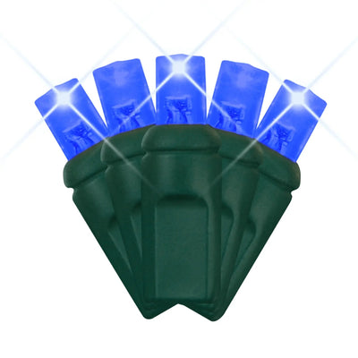 LED Mini Lights 5MM Blue Twinkle 6" Spacing - Premium Party Distribution