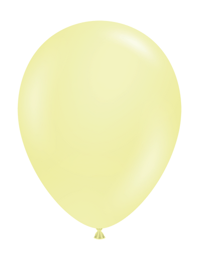 Lemonade Yellow Latex - Tuftex - Premium Party Distribution