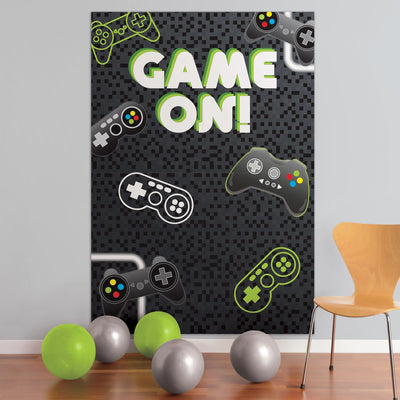 Level Up Scene Setter Wall Decorating Kit - Premium Party Distribution