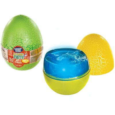 Light - up Dino Putty Egg Favor Assortment (1 Count) - Amscan - Premium Party Distribution